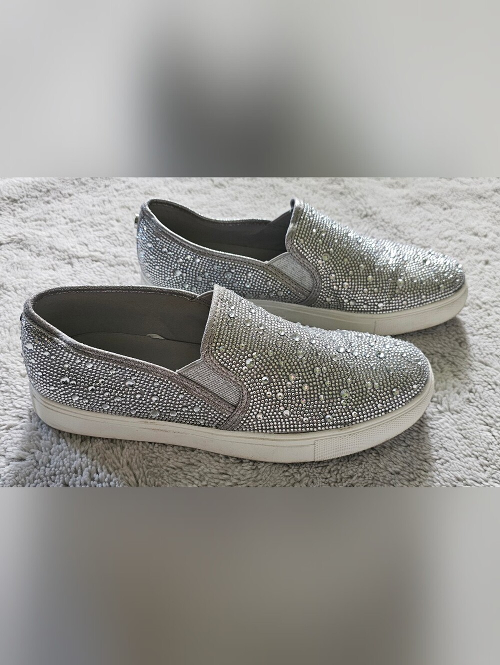 Steve Madden Crystal Sneakers Size 9